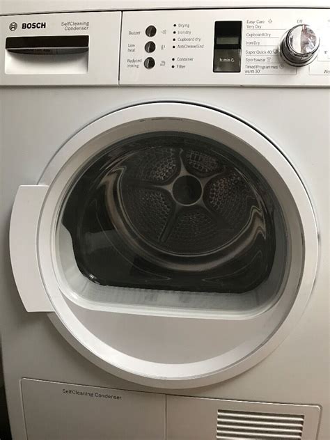 Bosch 7kg heat pump condenser dryer in white | in Merthyr Tydfil | Gumtree