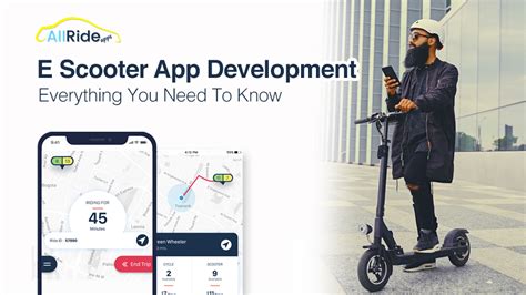 E Scooter App Development Secrets That You Need To Know!