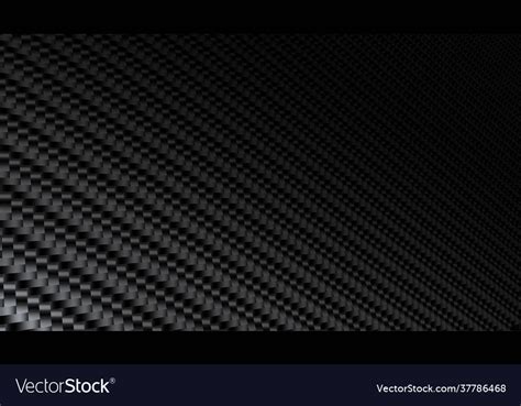 Black carbon fiber texture background Royalty Free Vector