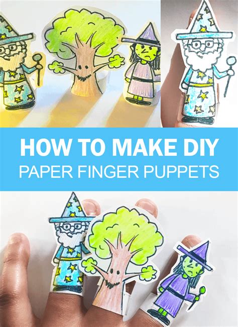 How to Make Finger Puppets 🎎 | DIY Puppets | Imagine Forest