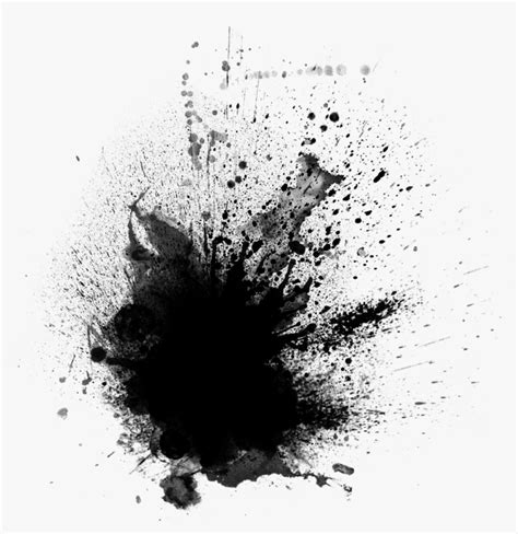 Black Stickersplashcolor Color Splash - Color Splash Png Black Transparent PNG - 1024x1024 ...