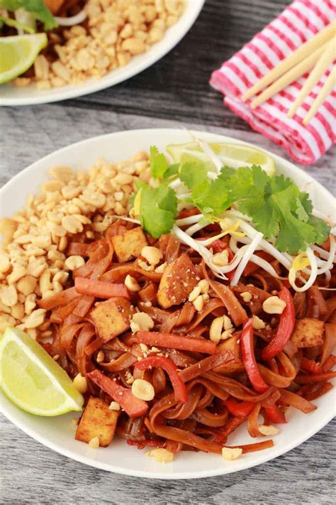 Vegan Pad Thai (Restaurant Worthy!) - Loving It Vegan