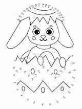 7 Best Images Of Bunny Easter Do A Dot Printables  Basket sketch template