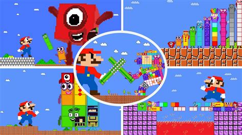 Funniest Mario, Numberblocks 1-10 mix level up | videos ALL EPISODES ...