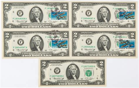 Lot 438: 103 Assorted United States Currency Bills | Case Auctions