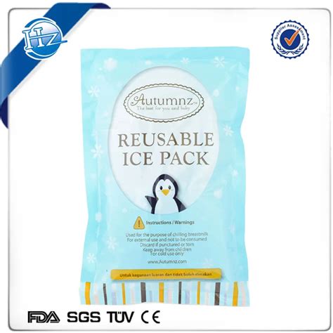 Sea Food Gel Ice Pack Transport Reusable Cold Bag - Buy Reusable Soft Blue Freezer Gel Ice Packs ...