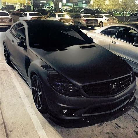 Mercedes Benz C Class Matte Black Photo Gallery #1/9