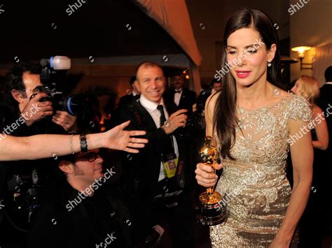 SANDRA BULLOCK HER OSCAR BEST ACTRESS Editorial Stock Photo - Stock ...