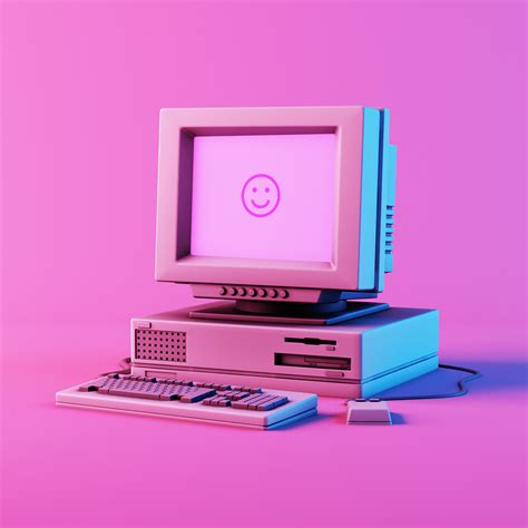 Retro Computer on Behance