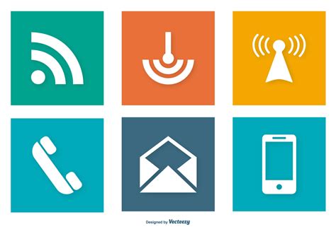 Communication Related Icon Collection - Download Free Vector Art, Stock Graphics & Images