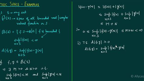 4. Metric Space - Examples (Part-3) - YouTube