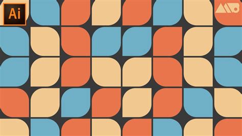 How to Make a Retro Geometric Leaf Pattern in Adobe Illustrator ...