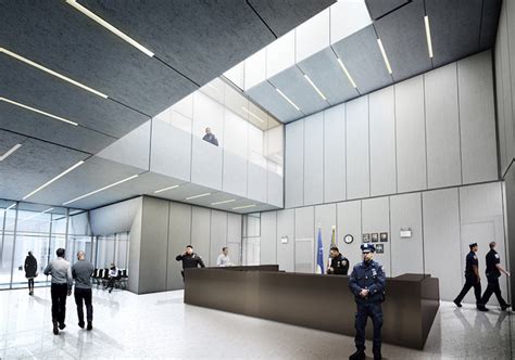 Bronx police station design revealed by Bjarke Ingels Group