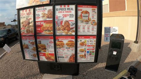 Kfc Drive Thru Menu 2022