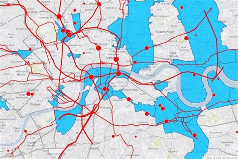 Infrastructure map of London launched | New Civil Engineer