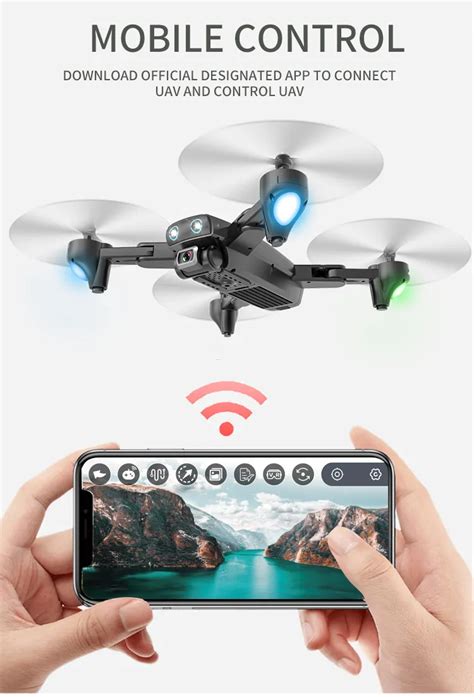 S167 4K Foldable Drone With GPS And Adjustable Camera