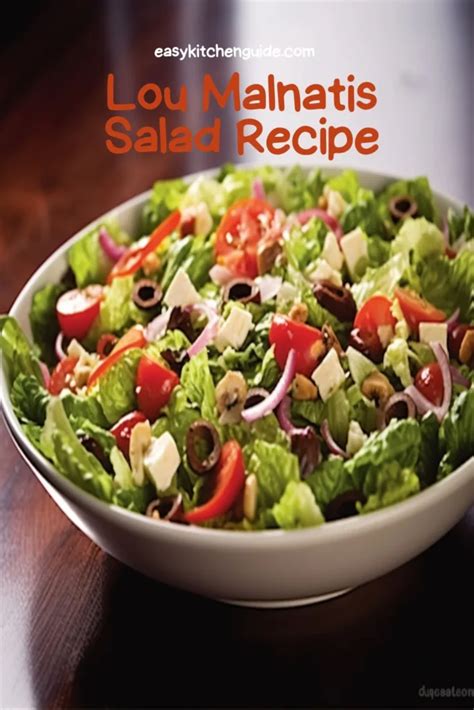 Lou Malnatis Salad Recipe - Easy Kitchen Guide