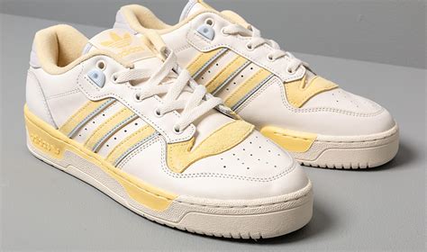 adidas Originals Adidas Rivalry Low Cloud White/ Off White/ Easy Yellow ...