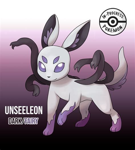 In-Progress Pokemon Evolutions | Unseeleon (Dark/Fairy) #??? - On rare ...