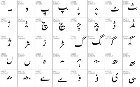 Urdu Nastaliq Unicode Font Windows font - free for Personal