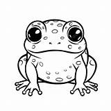 Coloring Pages For Toads Of Cute Frog Page Printable  sketch template