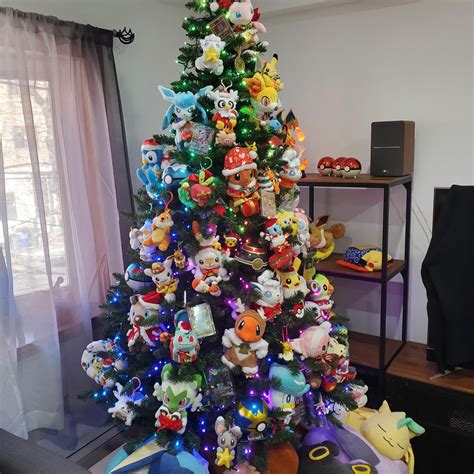 Pokemon Christmas Tree 2022 : r/pokeplush