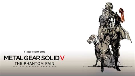 Metal Gear Solid V: The Phantom Pain HD Wallpaper by Yoji Shinkawa