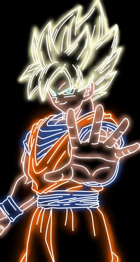 Goku Ssj Neon | Dragon ball wallpapers, Anime dragon ball super, Anime dragon ball goku