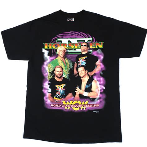 Vintage IV Four Horsemen 1991 T-Shirt Ric Flair Chris Benoit Arn ...