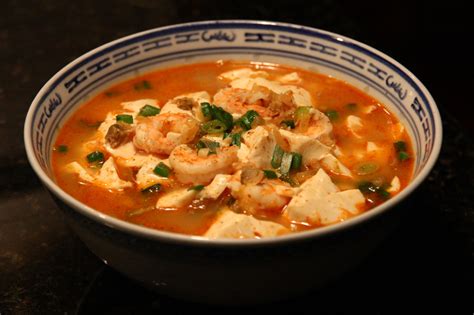 Spicy Tofu and Seafood Soup | Chinese Healthy Cooking