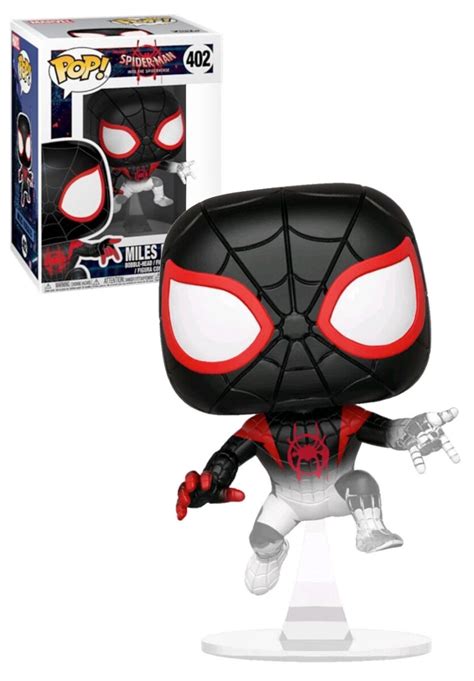 Funko POP! Marvel Spider-Man Into The Spiderverse #402 Miles Morales ...