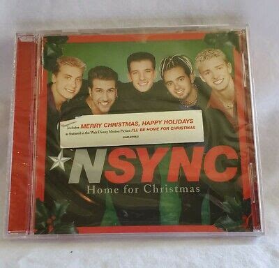 NSYNC Justin Timberlake Home for Christmas Audio CD Sep 2001 RCA New Sealed 78636772622 | eBay