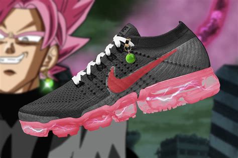 Black Goku Nike Air VaporMax X Dragon Ball For Girls