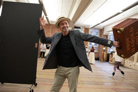 Step Into Rehearsal for The Music Man with Hugh Jackman & Sutton Foster ...