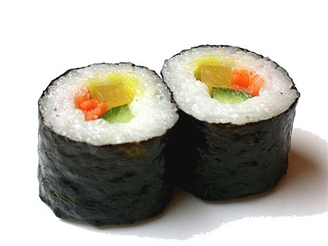 Sushi Japanese Cuisine California roll Makizushi Ingredient - Sushi PNG Transparent Images png ...