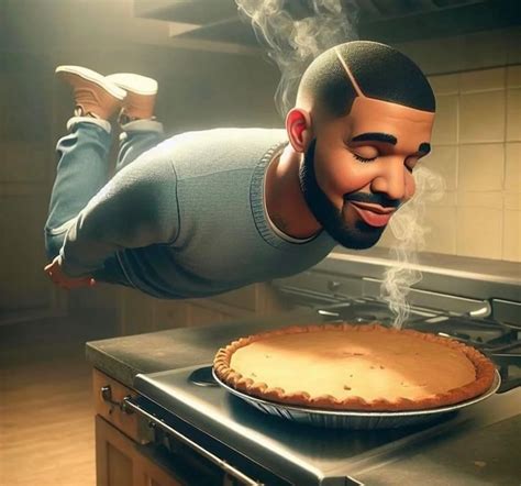 ai drake sniffing pie Blank Template - Imgflip