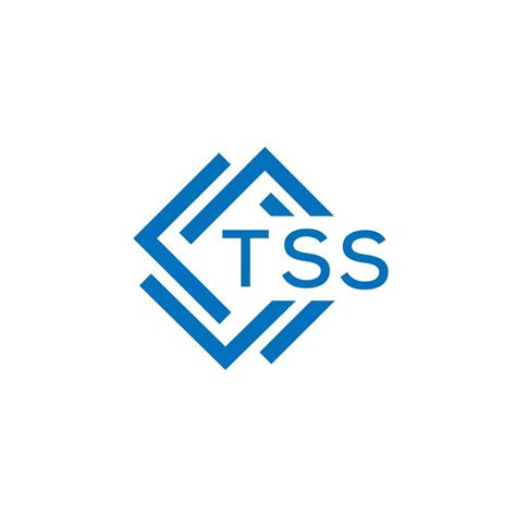 TSS technology letter logo design on white background. TSS creative ...