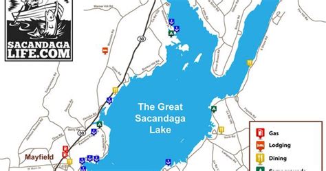 Great Sacandaga Lake Map | Boating-Lake Life | Pinterest | Lakes ...