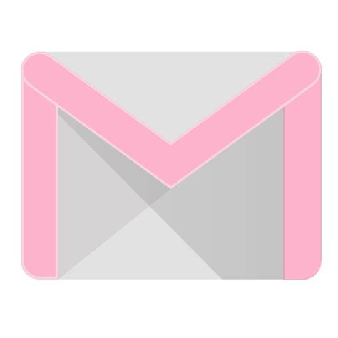 Pink Gmail Icon Design