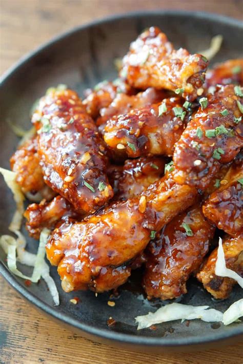 Sweet & Spicy Korean BBQ Wings - A Food Lover's Kitchen