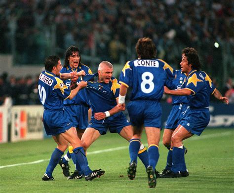 Del piero, ravanelli, vialli 👌 juventus became champions of europe # ...