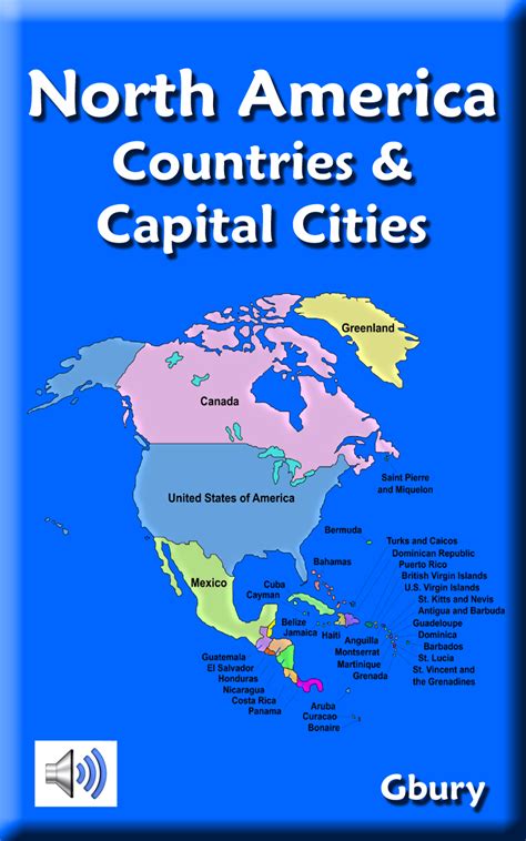 North America Countries and Capital Cities - App on the Amazon Appstore