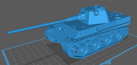 3D file Panther II tank・3D print design to download・Cults