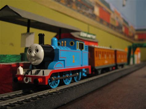 Bachmann Thomas with Annie and Clarabel by RailfanBronyMedia on DeviantArt