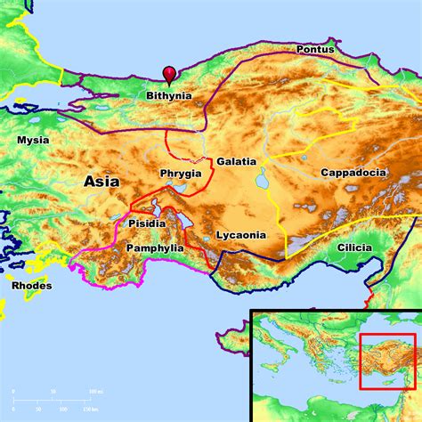 Bible Map: Bithynia