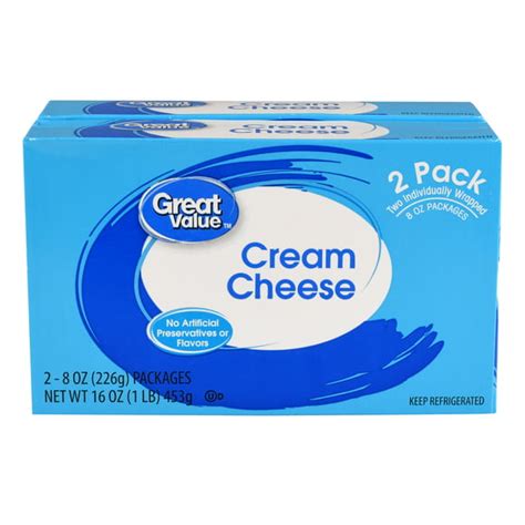 Individual Cream Cheese Packets