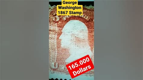 George Washington 1867 Stamp #valuablecollection #makemoney #stamp # ...