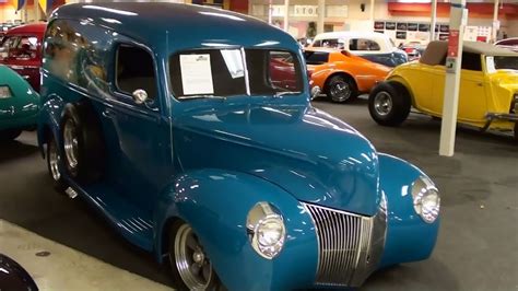 1940 Ford Hot Rod Surf Wagon Panel Truck - YouTube