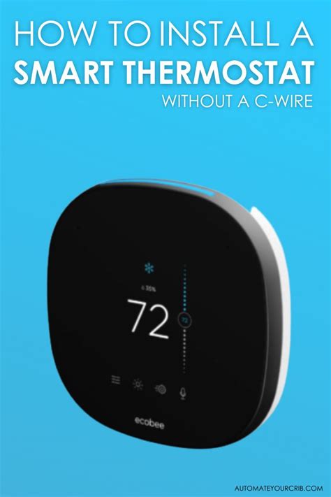 Can I Install A Smart Thermostat Without A C-Wire in 2021 | Smart ...