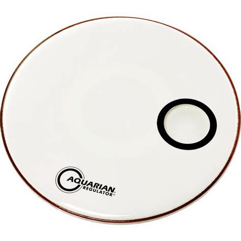 Aquarian 22" Regulator White Bass Drum 22" Bass Drum Heads - SoundsMag™